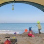 아이들과 여행, 10월의 구룡포, 1박2일 해변캠핑