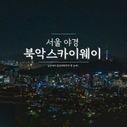 서울야경 북악스카이웨이 롯데타워부터 남산까지 한 눈에!