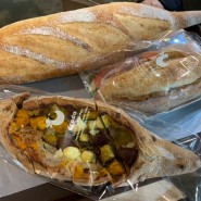 카페그레도 빵종류와 가격 메뉴판 포장후기