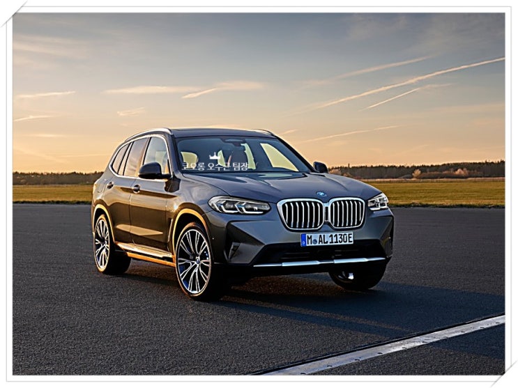 2022 BMW X3 페이스리프트 LCI 가격과 옵션 정보 : 네이버 블로그