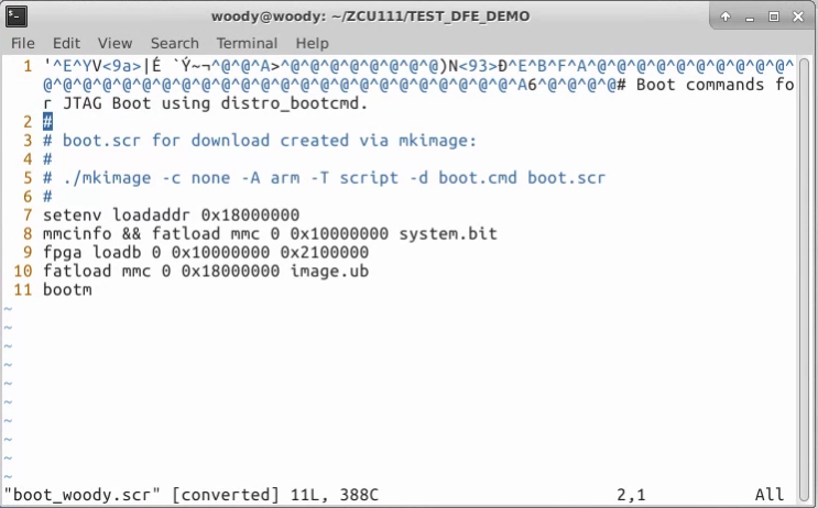 boot.scr 수정하기 : 네이버 블로그