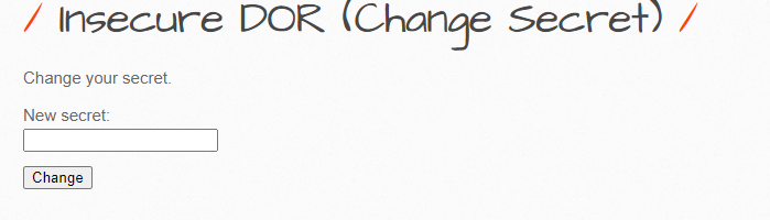 [bee-box]Insecure DOR (Change Secret) : 네이버 블로그