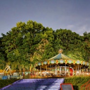 [사진] 밤에 보는 광주 중외공원 놀이동산 :D