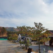 겨울캠핑 포천 연지곤지팜 캠핑장