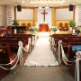 [교회 웨딩장식] 군산 풍원교회 결혼식 장식, 신부 부케, 신부대기실