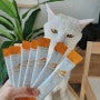 고양이간식 프로젝트21 하루채움,맛있게 먹기 좋은 츄르 영양제 :)