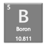 준금속 화학 원소 원자번호 5번 B(붕소)