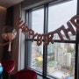생일파티룸으로 제격이였던 홍대 라이즈 호텔
