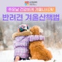 건강하게 겨울나시개! 반려견 겨울산책법