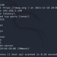 Kali-Linux) Nmap (Network Map)