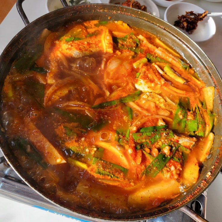 [1박2일자월도가족여행]자월도 갈치조림맛집! '장골식당' 추천해드려요👍 : 네이버 블로그