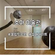 서울 실내 데이트코스- 올림픽공원 소마미술관 (feat.비오는날갈만한곳)