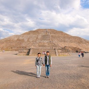 멕시코여행 멕시코시티 근교 고대도시 테오티우아칸 Teotihuacan 태양의 피라미드