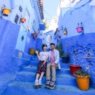 세계여행 모로코 여행 블루시티 쉐프샤우엔 골목 구경하기