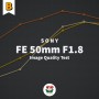 Sony FE 50mm F1.8 (SEL50F18F) 화질 테스트