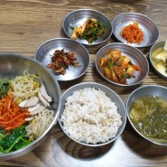 [먹다/장흥군] 토요시장 가성비갑 맛집, 보리밥 한상 5,000원 -연지보리밥