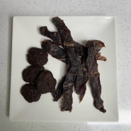 강아지 수제간식 : 소고기 육포 & 떡갈비