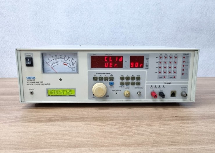 정진 크레딕스 CREDIX DD-5601 CID, TELEPHONE ANALYZER : 네이버 블로그