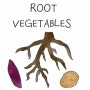 [색칠하기] 뿌리 채소 / Root Vegetables