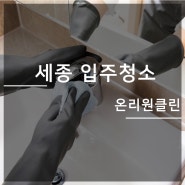 세종입주청소 잘 보이지 않는 곳까지 완전 해체로 작업