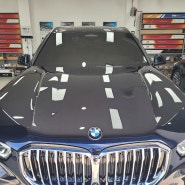 BMW X5 루마 버텍스 900 썬팅 작업