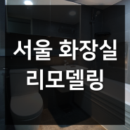 서울화장실리모델링 - 동작구 유원강변아파트 31평 새욕조 시공