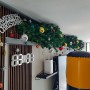 크리스마스 벽트리 가랜드 만들기 - 4만원의 행복 LED조명, 트리장식 꾸미기