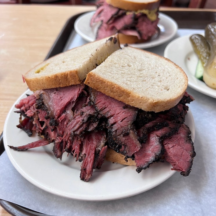 [미국/뉴욕맛집] Katz's Delicatessen / 캐츠 델리케터슨 (스테이크 샌드위....