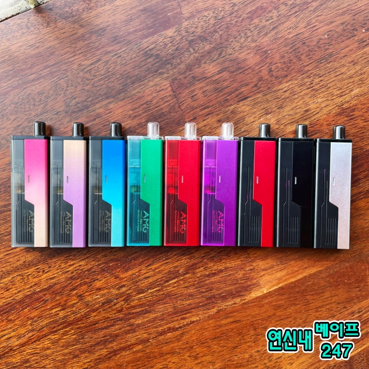 AMG pro 킷! 입문용 전자담배로 제격! VAMPED AMG pro Kit / 유웰 발라리안이 생각나는 기기! / 입호흡기기 ...