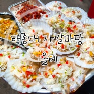 부산 태종대 자갈마당(포장마차):: 원조 조개구이촌맛집 "올레"