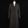 Women Black Coat. 여성 블랙 코트 . 플레어코트. 프리마베라. Primavera Tailor