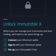 ImmutableX(IMX) 지갑 연동하기