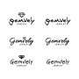 쥬얼리 브랜드 로고 제작 - 영어 손글씨 폰트를 활용한 회사 로고