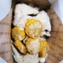 [민락] 푸라닭 신메뉴 콘소메이징 치킨 고추마요 치킨 후기 '가루가루 콘가루'