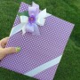 예쁜선물포장 리본 묶는법 생일선물 포장방법 박스 십자묶기