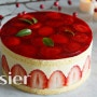 아이싱 없이 최고의 🍓 딸기 케이크 프레지에 만들기 (영상, 레시피)