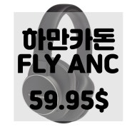 Harman Kardon FLY ANC Active Noise Cancelling Over Ear Wireless Headphones 하만카돈 헤드폰 리뷰 및 구매후기
