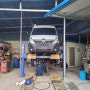 르노마스터 캠퍼밴 3번째 엔진오일교환 및 가격 공유, 타이어 위치교환, 포트란 kc53 교체하기 위한 예비작업 완료하기