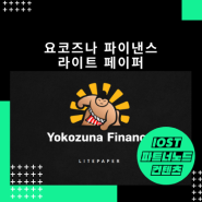 요코즈나 파이낸스(Yokozuna Finance) 라이트 페이퍼 소개