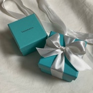 3. 웨딩링 (티파니 티투링 Tiffany & Co. T Two ring)