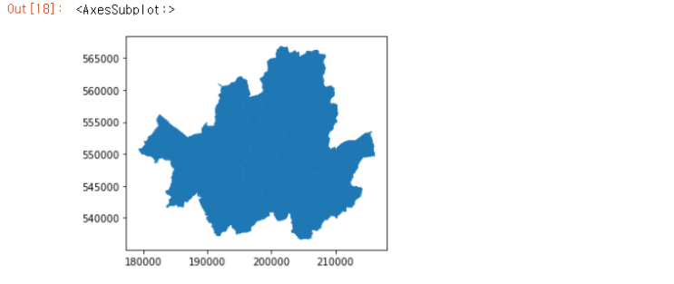 [Python] shape file 데이터 불러오기, 확장자 shp 파일 불러오기, 속성 살펴보기, GeoPandas : 네이버 블로그