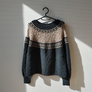 탑다운으로 요크무늬 레이스 대바늘 스웨터 뜨기 Zweig by Caitlin Hunter