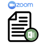#040 Zoom 회의 기록 - 엑셀 ㅣ교육용 Zoom 사용법