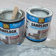 시트지 페인트, 벽지 페인트 - 에어리스 기계도장 작업과정 (2일차)