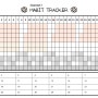 [굿노트양식공유] 습관잡는 해빗트래커(Habit tracker) 양식 pdf 공유 ( 비밀번호 X )