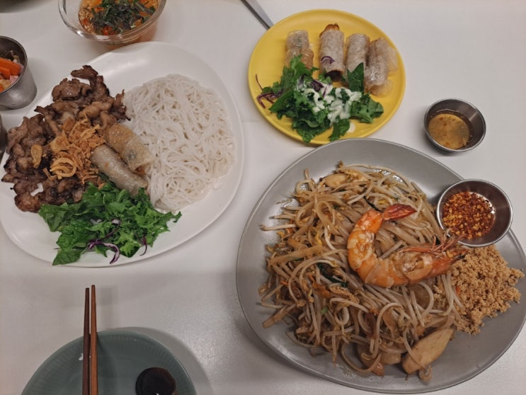 반쎄오, 분짜가 맛있는 베트남음식점 추천 - "꿍냐우 행궁점"