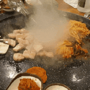 전주 송천동 돌판에 구워먹는 고기맛집,놀이방있는 식당