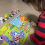 유아 색칠놀이 뽀로로 도트물감으로 색깔놀이 하기