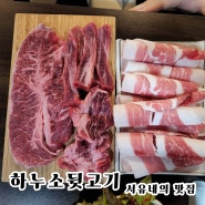 부산 광안리 맛집 하누소뒷고기 - 냄새 안나는 한우 뒷고기 현지인 추천맛집