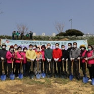 포항시, 저탄소 녹색성장 실현 위한 ‘희망나무심기행사’ 형산강변에서 개최
